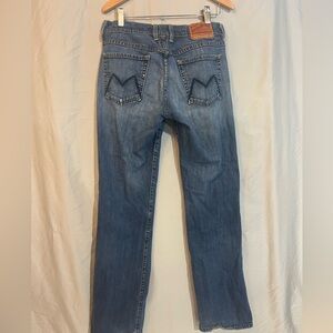 Lucky Brand Classic Straight Button Fly Low Rise Blue Jeans